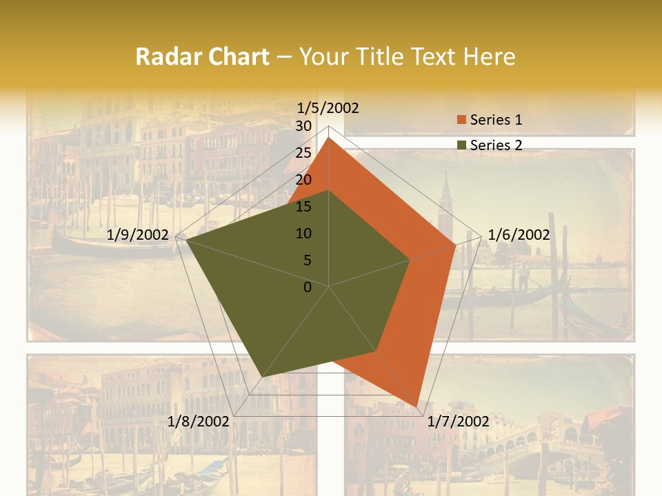 Campanile Acqua Panorama PowerPoint Template