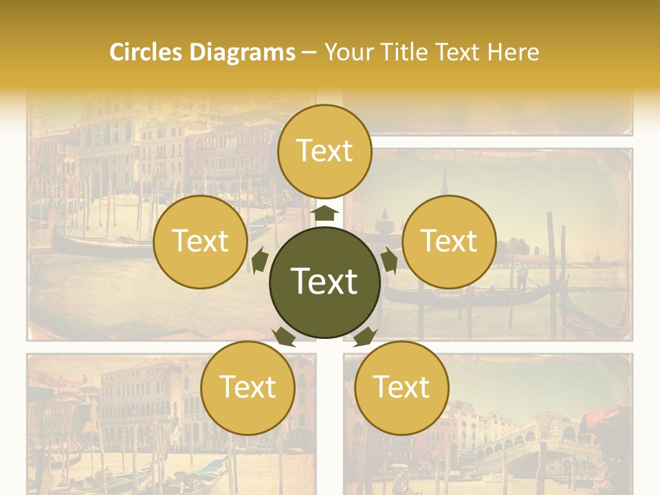 Campanile Acqua Panorama PowerPoint Template