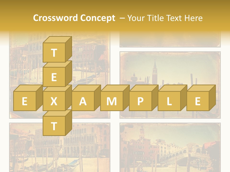 Campanile Acqua Panorama PowerPoint Template