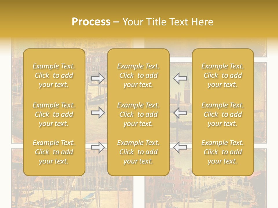 Campanile Acqua Panorama PowerPoint Template