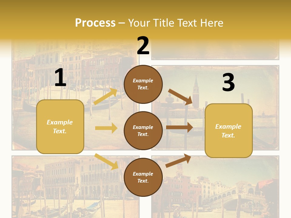 Campanile Acqua Panorama PowerPoint Template