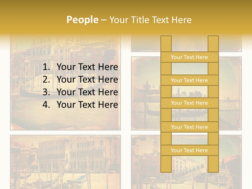 Campanile Acqua Panorama PowerPoint Template
