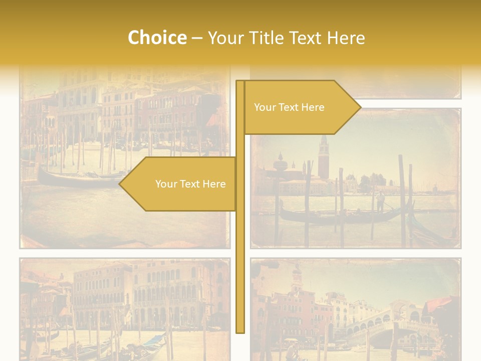Campanile Acqua Panorama PowerPoint Template