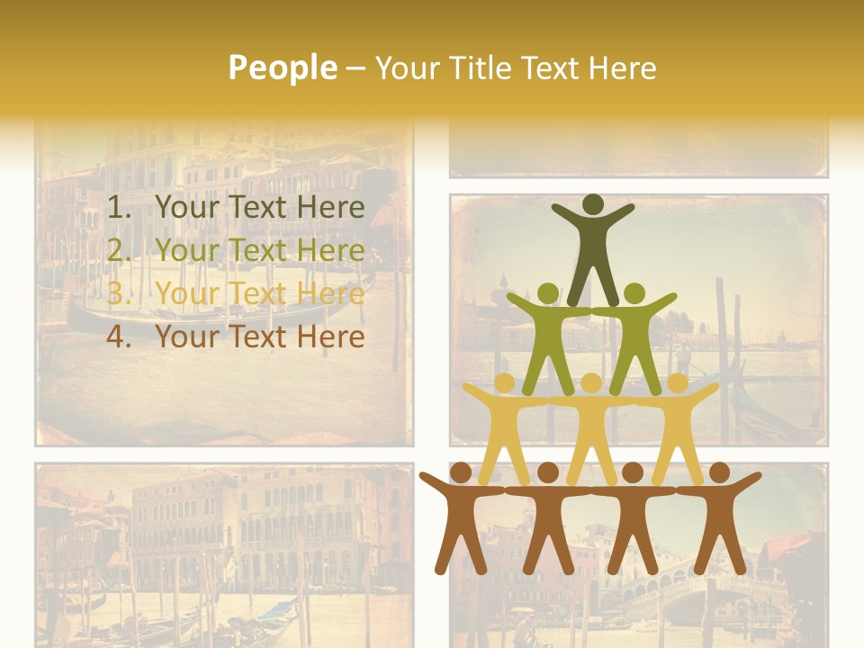 Campanile Acqua Panorama PowerPoint Template