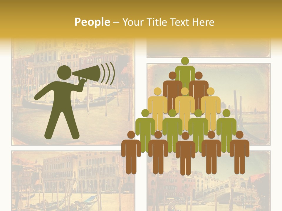 Campanile Acqua Panorama PowerPoint Template