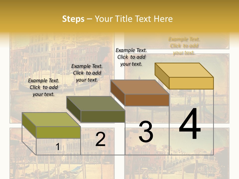 Campanile Acqua Panorama PowerPoint Template