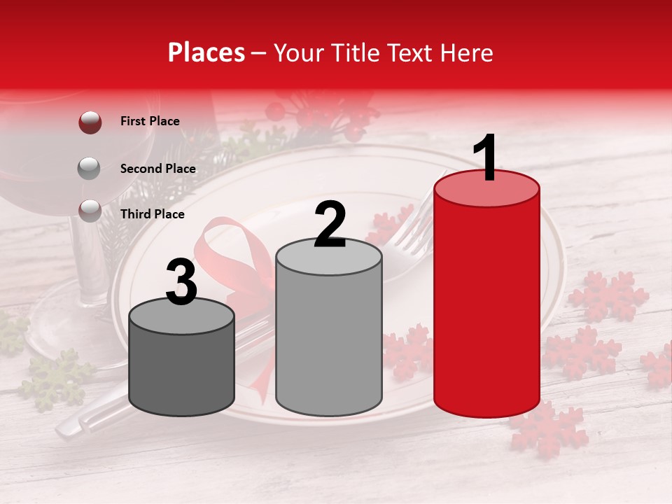 Centrepiece Party Setting PowerPoint Template