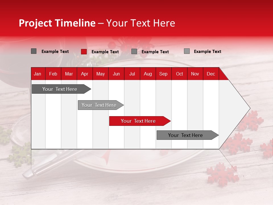 Centrepiece Party Setting PowerPoint Template