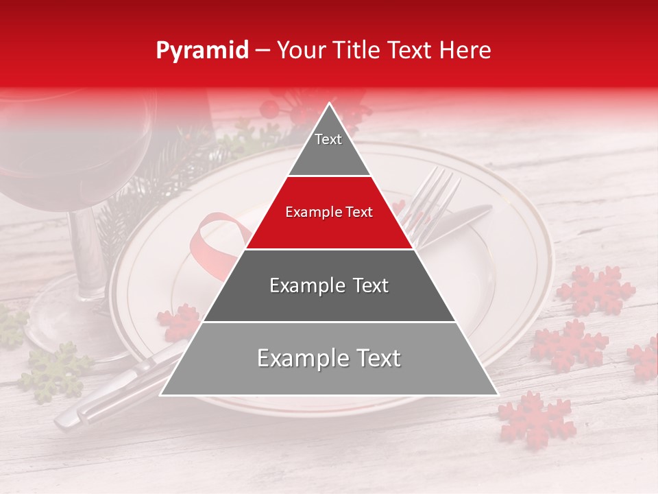 Centrepiece Party Setting PowerPoint Template