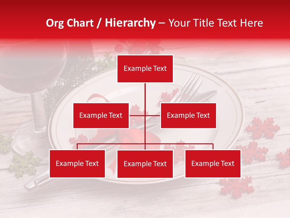 Centrepiece Party Setting PowerPoint Template