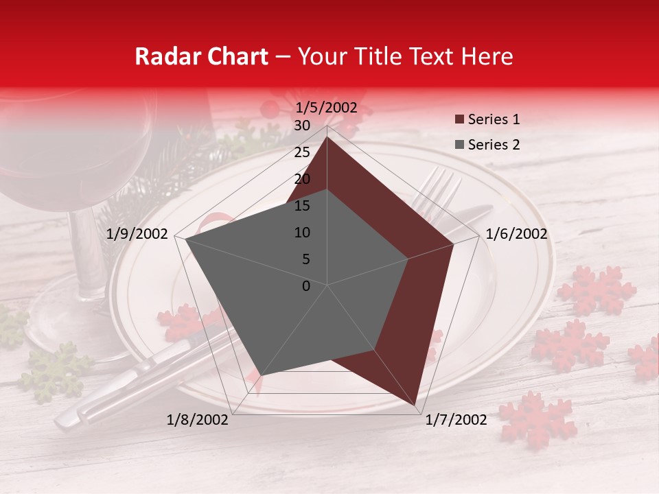 Centrepiece Party Setting PowerPoint Template