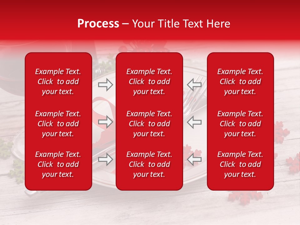 Centrepiece Party Setting PowerPoint Template