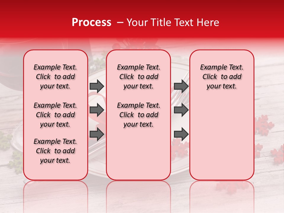 Centrepiece Party Setting PowerPoint Template