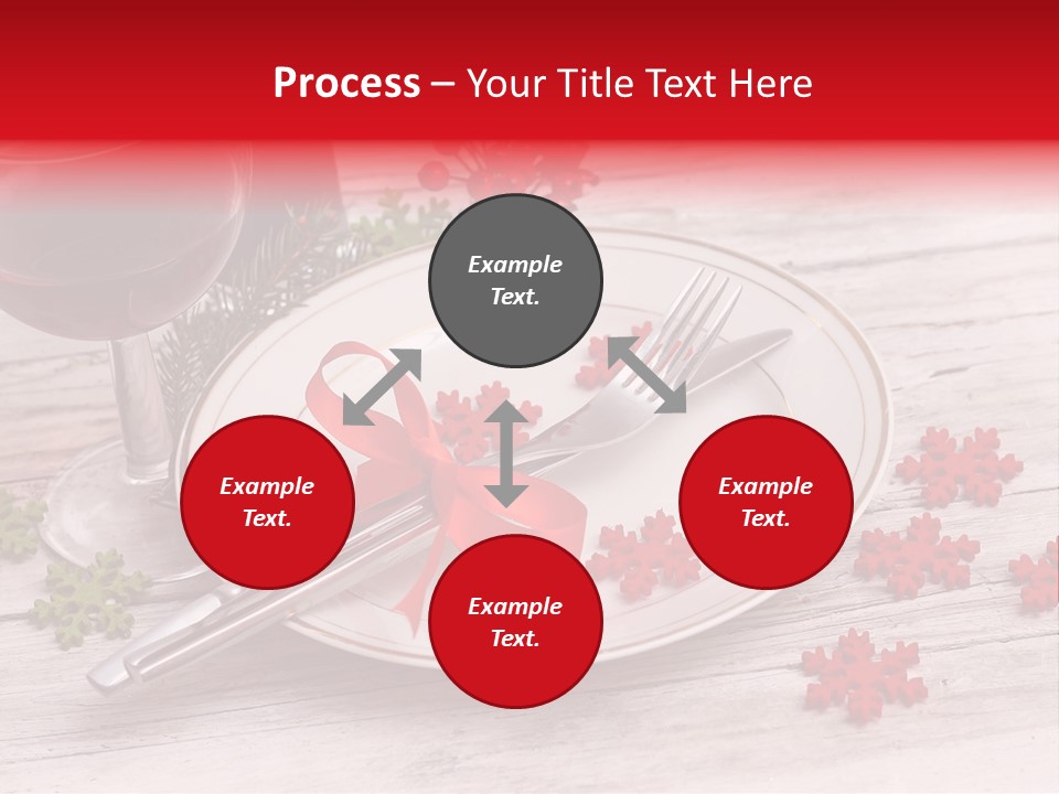 Centrepiece Party Setting PowerPoint Template