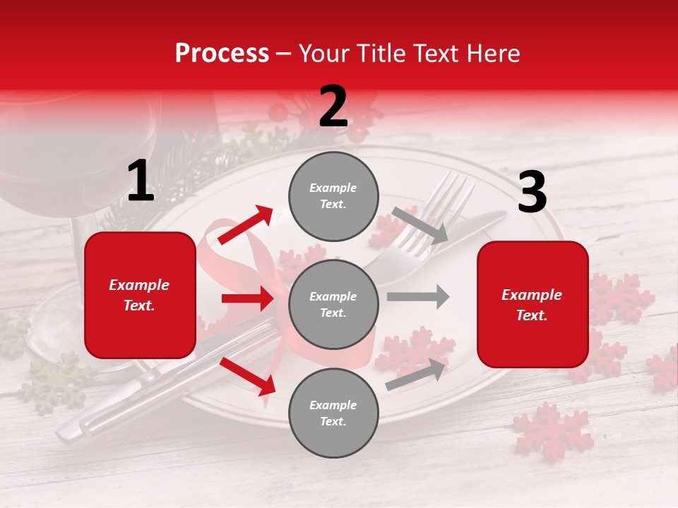 Centrepiece Party Setting PowerPoint Template