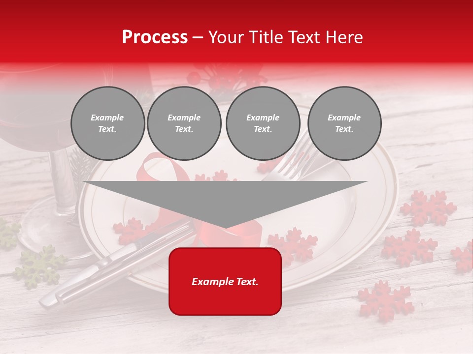 Centrepiece Party Setting PowerPoint Template