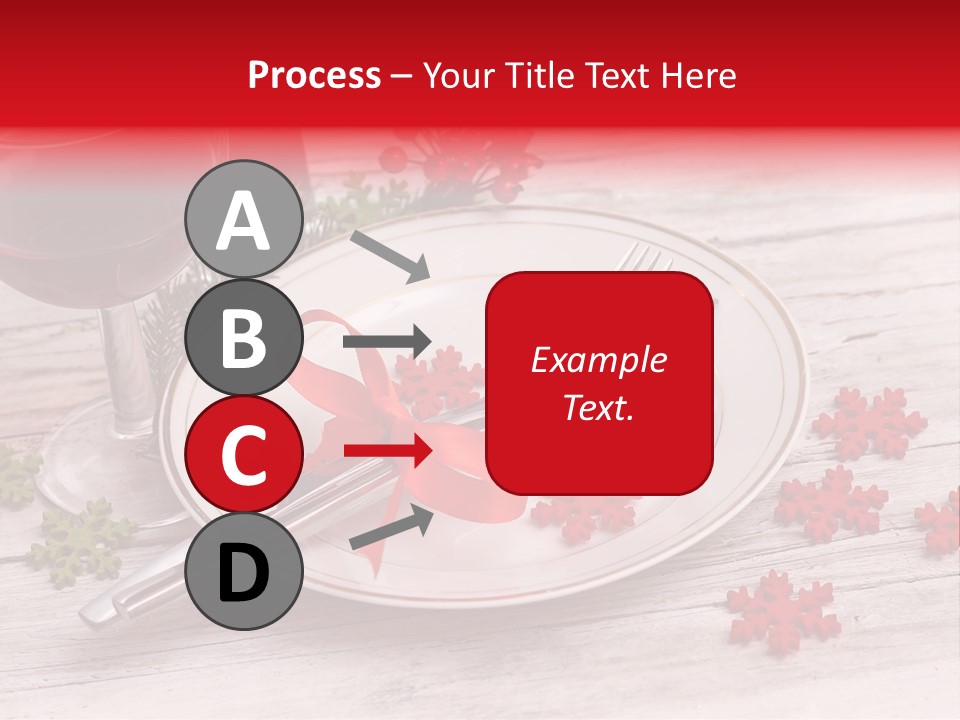 Centrepiece Party Setting PowerPoint Template