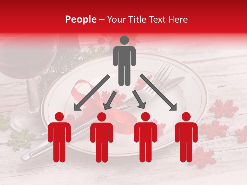 Centrepiece Party Setting PowerPoint Template