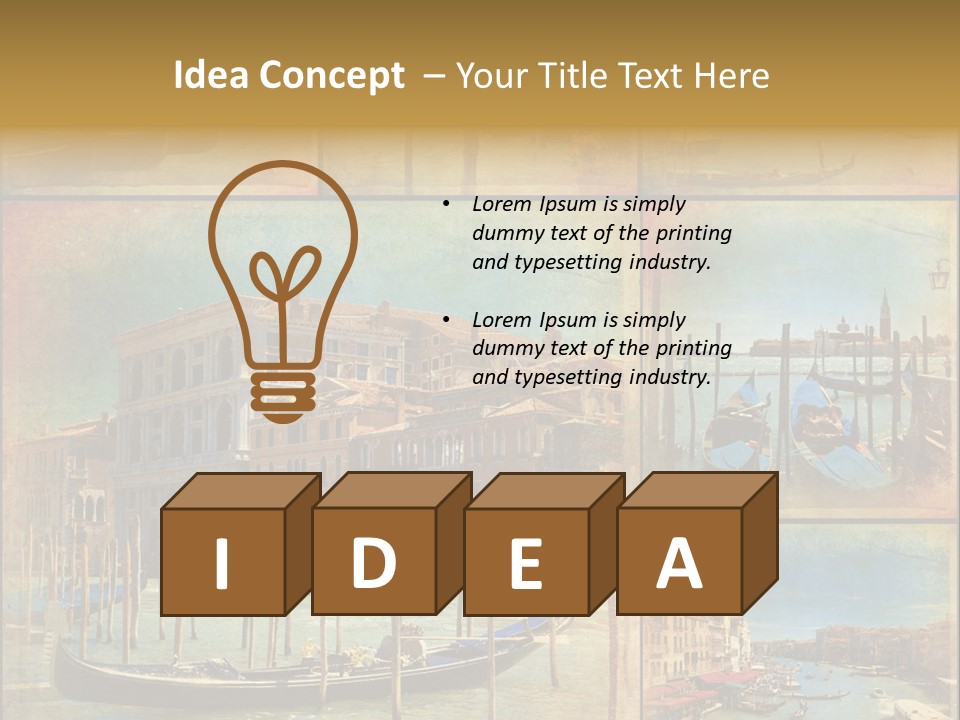 Nature Plante Feuille PowerPoint Template