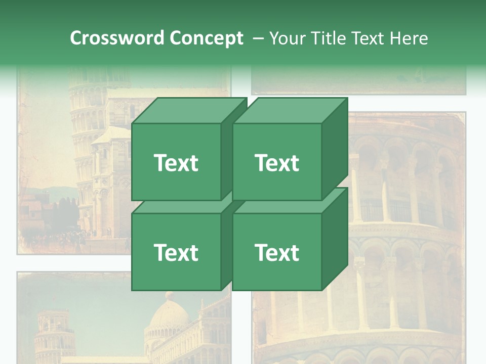 Campanile Quadro Paesaggio PowerPoint Template