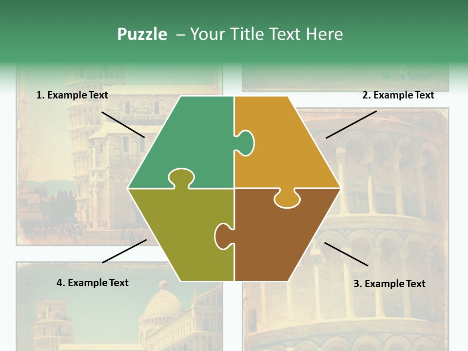 Campanile Quadro Paesaggio PowerPoint Template