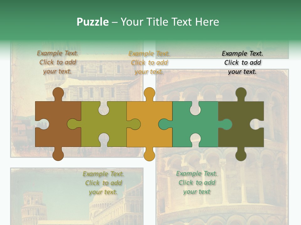 Campanile Quadro Paesaggio PowerPoint Template