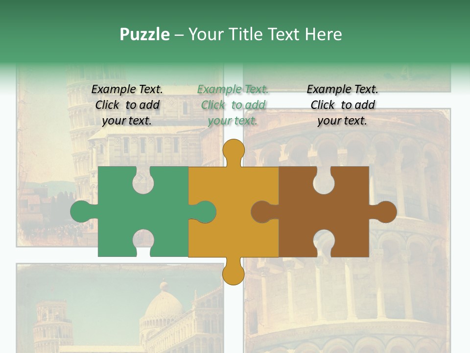 Campanile Quadro Paesaggio PowerPoint Template
