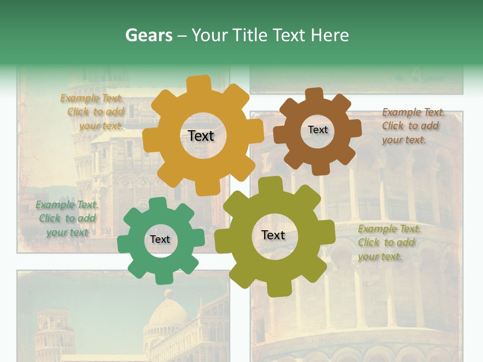 Campanile Quadro Paesaggio PowerPoint Template