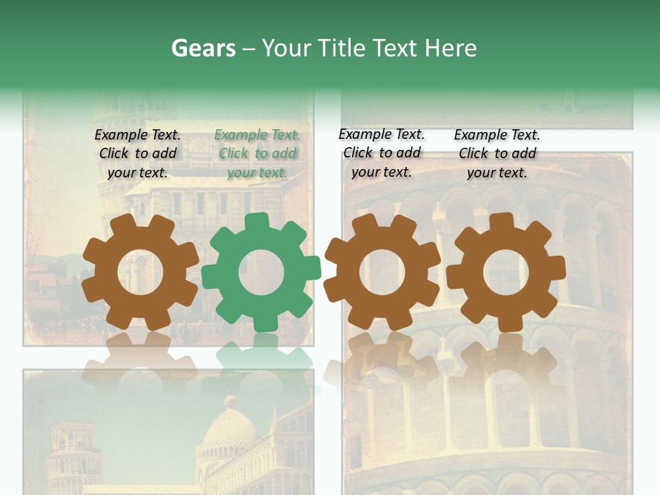 Campanile Quadro Paesaggio PowerPoint Template