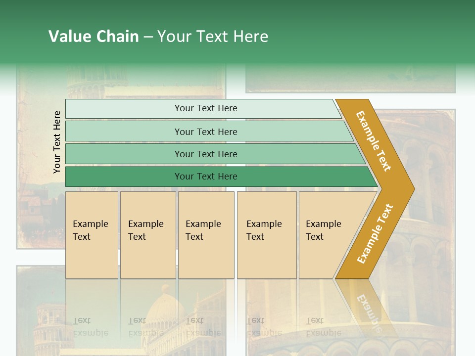Campanile Quadro Paesaggio PowerPoint Template