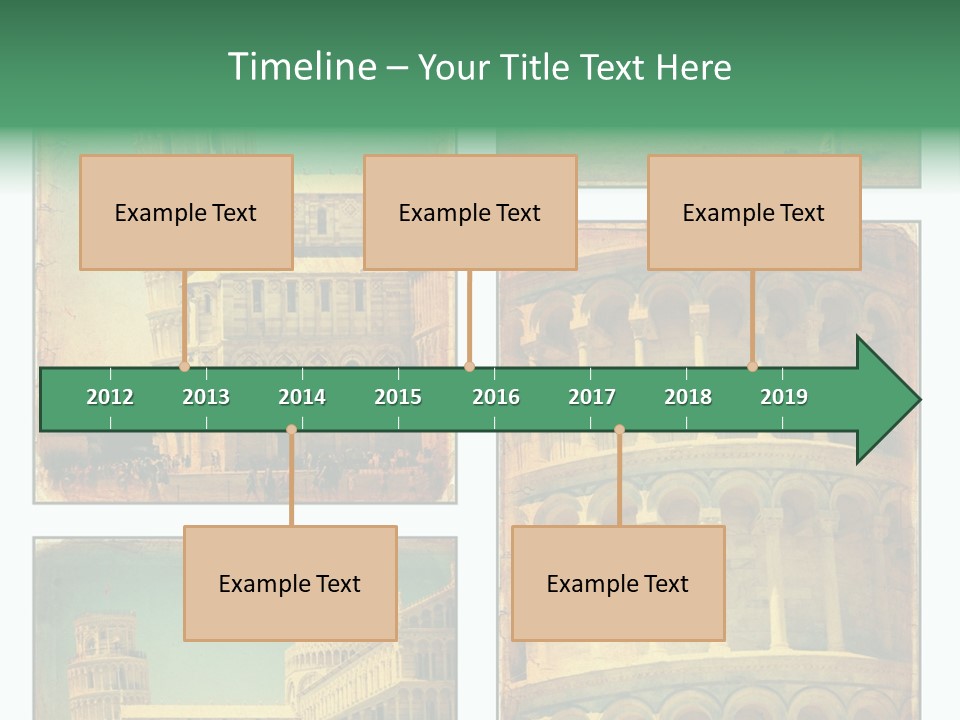 Campanile Quadro Paesaggio PowerPoint Template