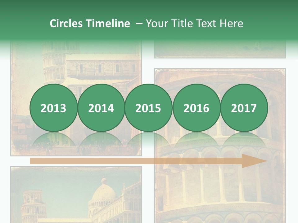 Campanile Quadro Paesaggio PowerPoint Template