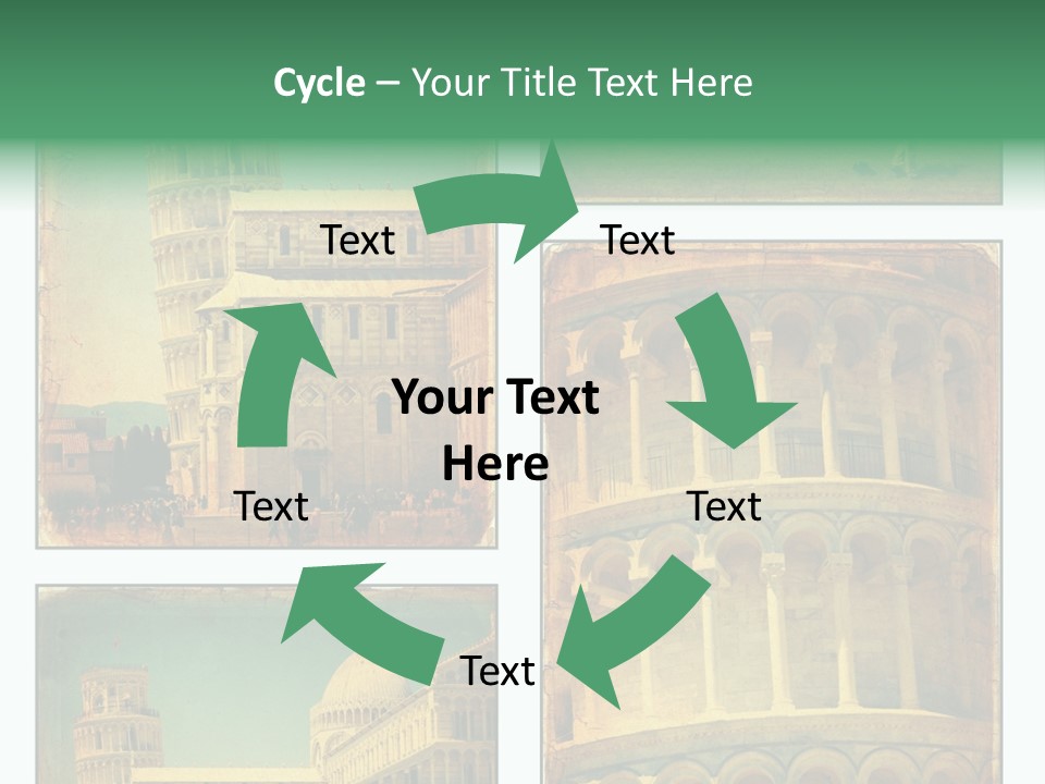 Campanile Quadro Paesaggio PowerPoint Template