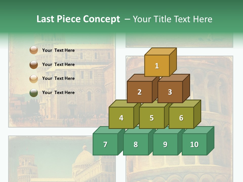 Campanile Quadro Paesaggio PowerPoint Template