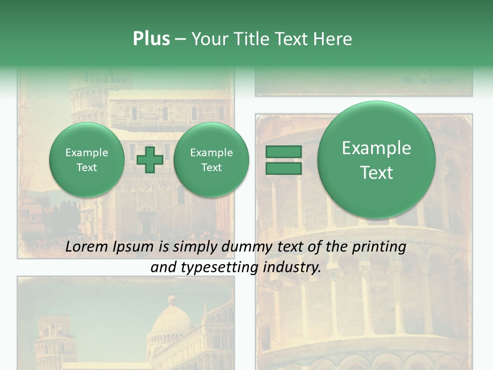 Campanile Quadro Paesaggio PowerPoint Template