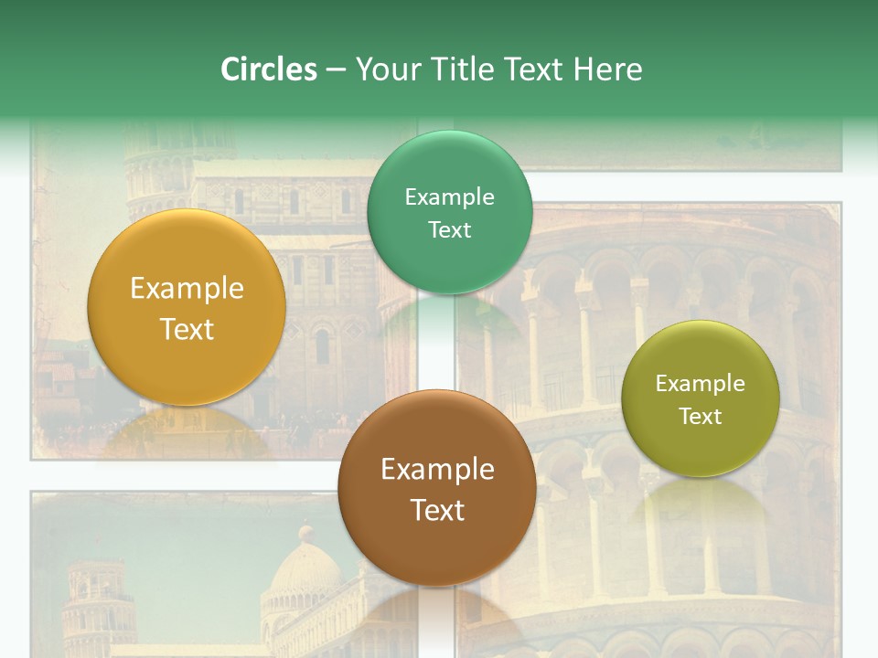 Campanile Quadro Paesaggio PowerPoint Template