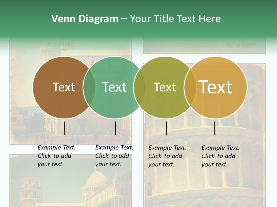 Campanile Quadro Paesaggio PowerPoint Template