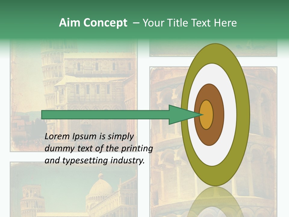 Campanile Quadro Paesaggio PowerPoint Template