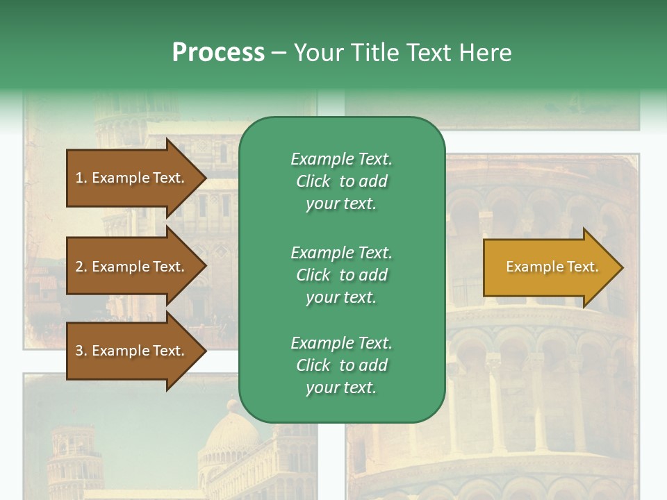 Campanile Quadro Paesaggio PowerPoint Template