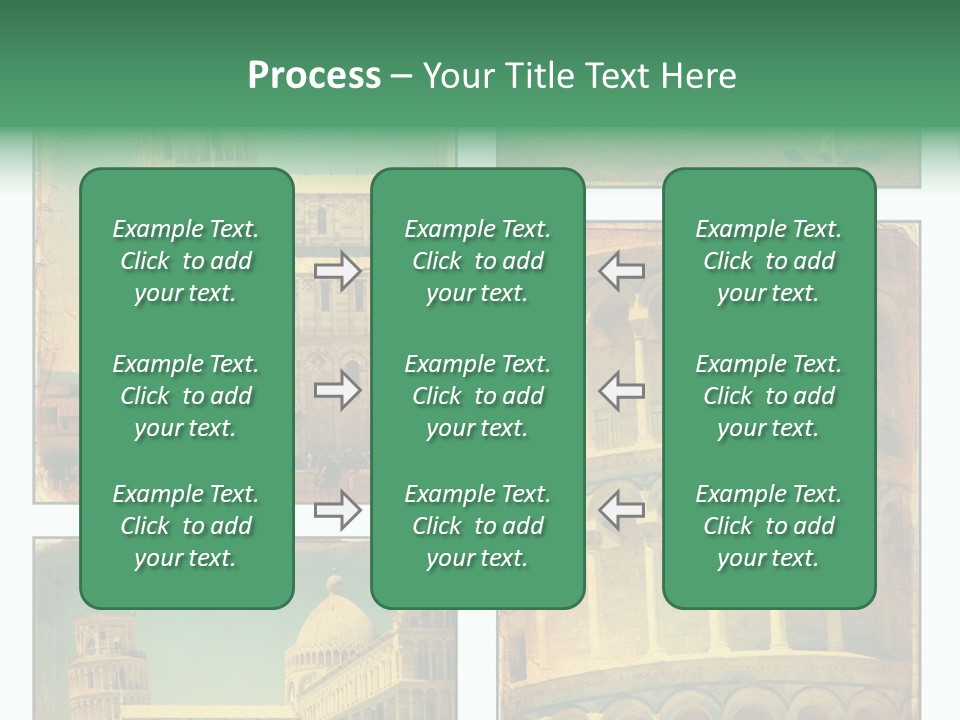 Campanile Quadro Paesaggio PowerPoint Template