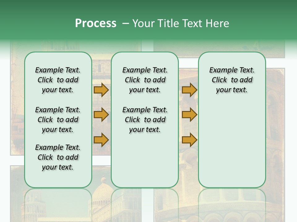 Campanile Quadro Paesaggio PowerPoint Template