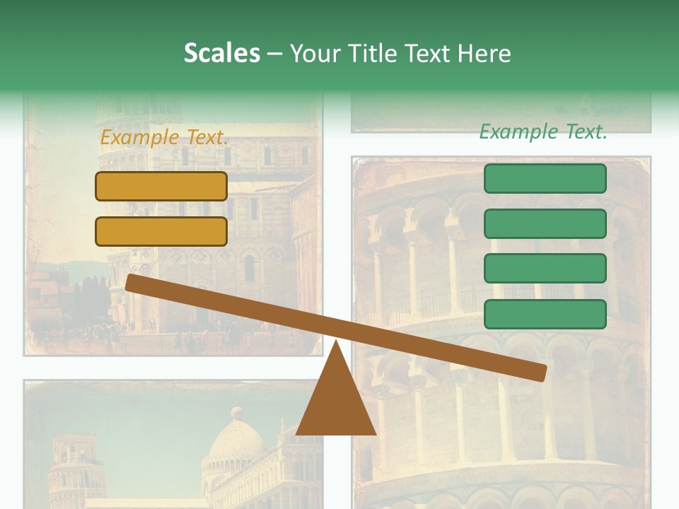 Campanile Quadro Paesaggio PowerPoint Template