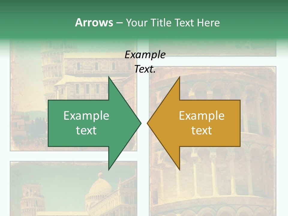 Campanile Quadro Paesaggio PowerPoint Template