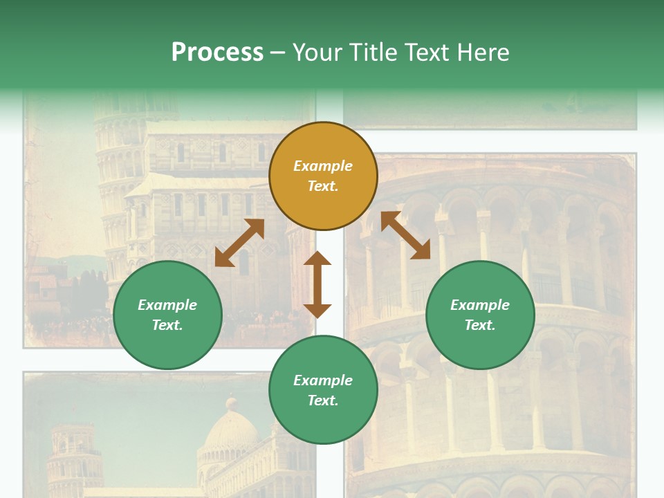 Campanile Quadro Paesaggio PowerPoint Template