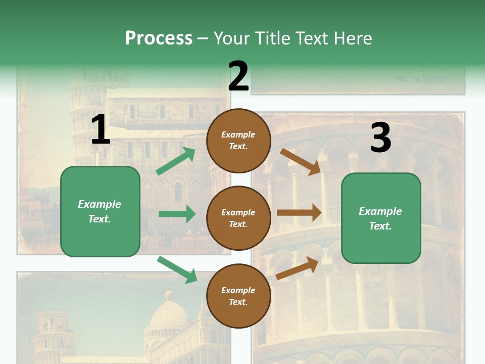Campanile Quadro Paesaggio PowerPoint Template