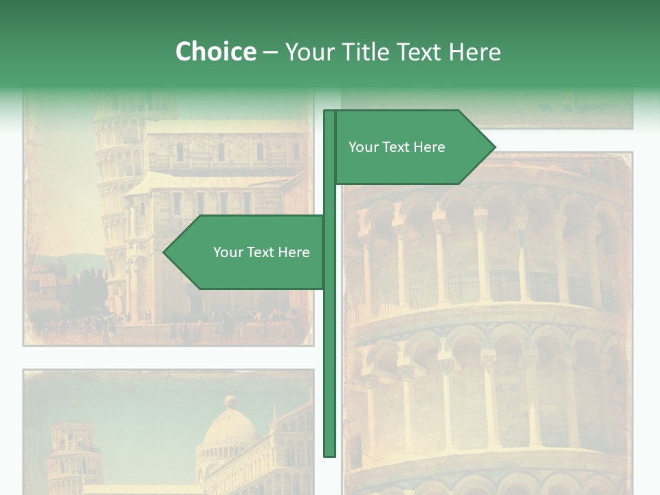 Campanile Quadro Paesaggio PowerPoint Template