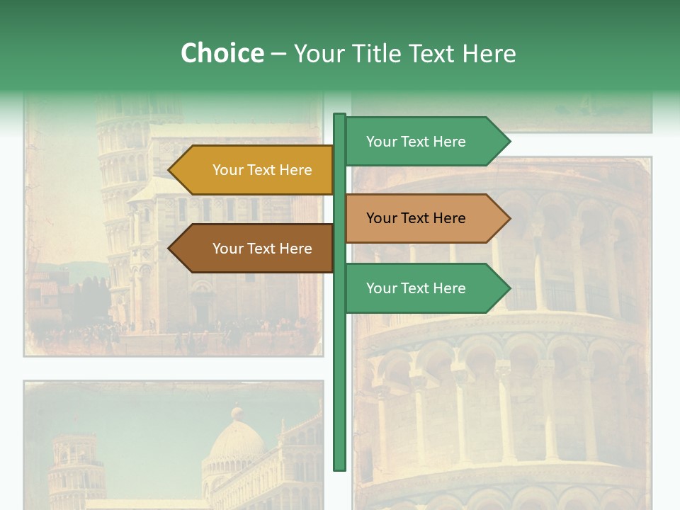 Campanile Quadro Paesaggio PowerPoint Template