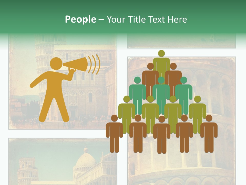 Campanile Quadro Paesaggio PowerPoint Template