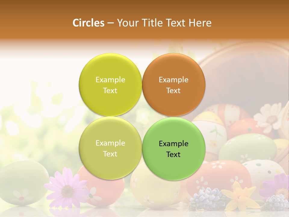 Yellow Spotted Purple PowerPoint Template