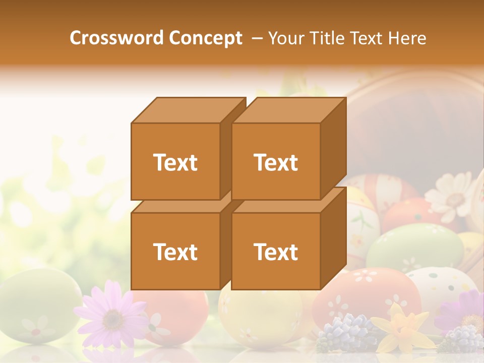 Yellow Spotted Purple PowerPoint Template